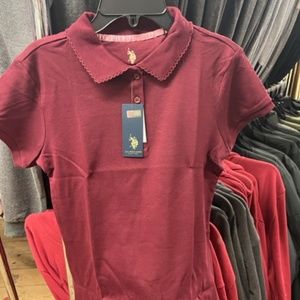 Girls US Polo ASSN Polo Size 2XL (18-20)